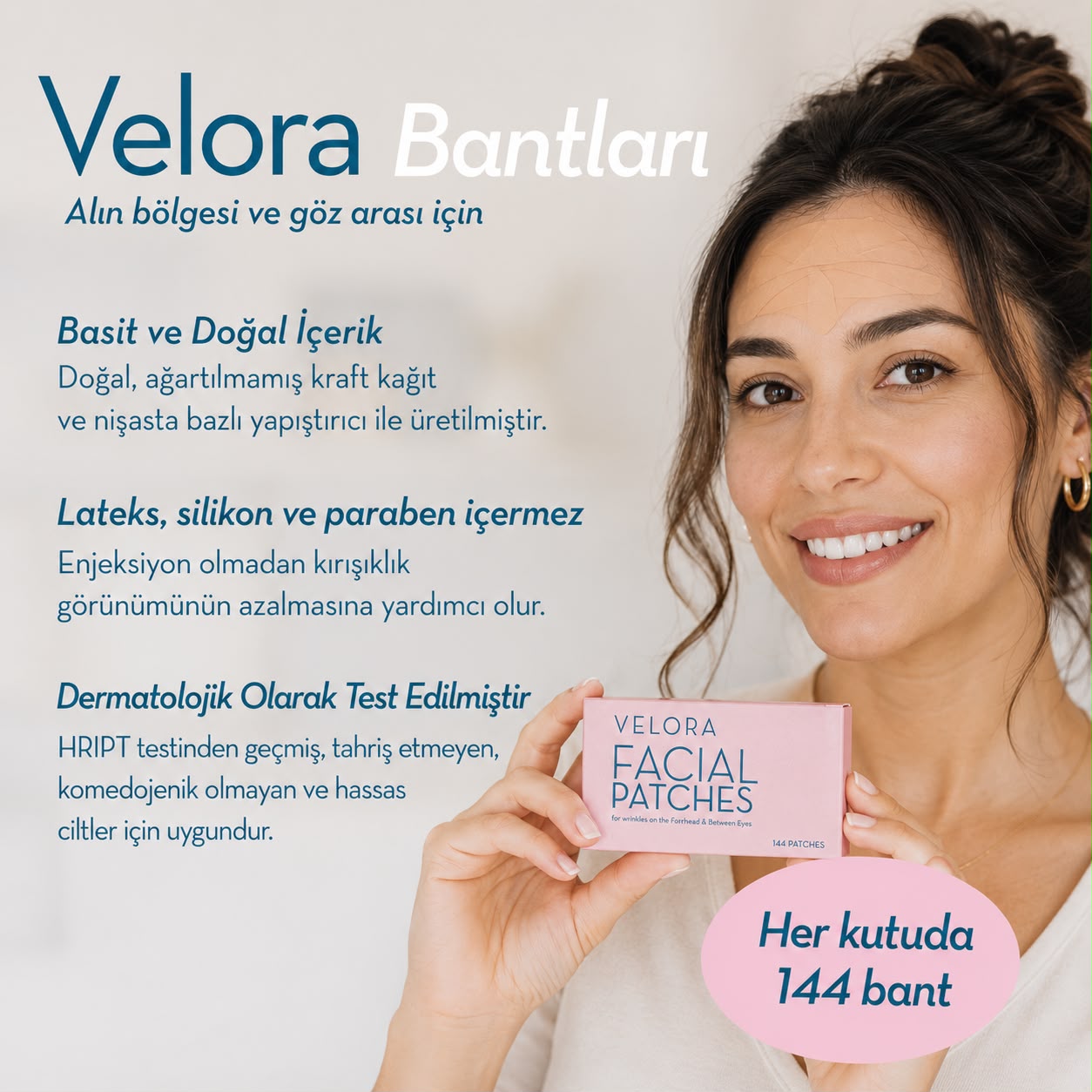 Velora® Kırışıklık Bakım Bantları